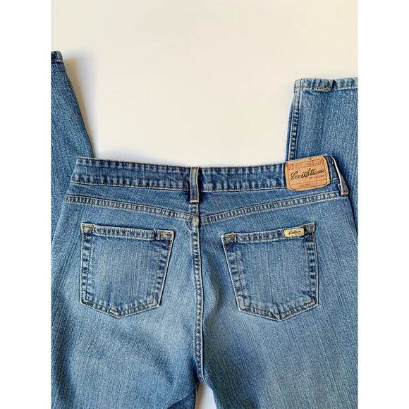Vintage LEVI'S Low Rise Light Wash Cotton Bootcut Jean's Women's Size 10 Medium - Picture 7 of 10
